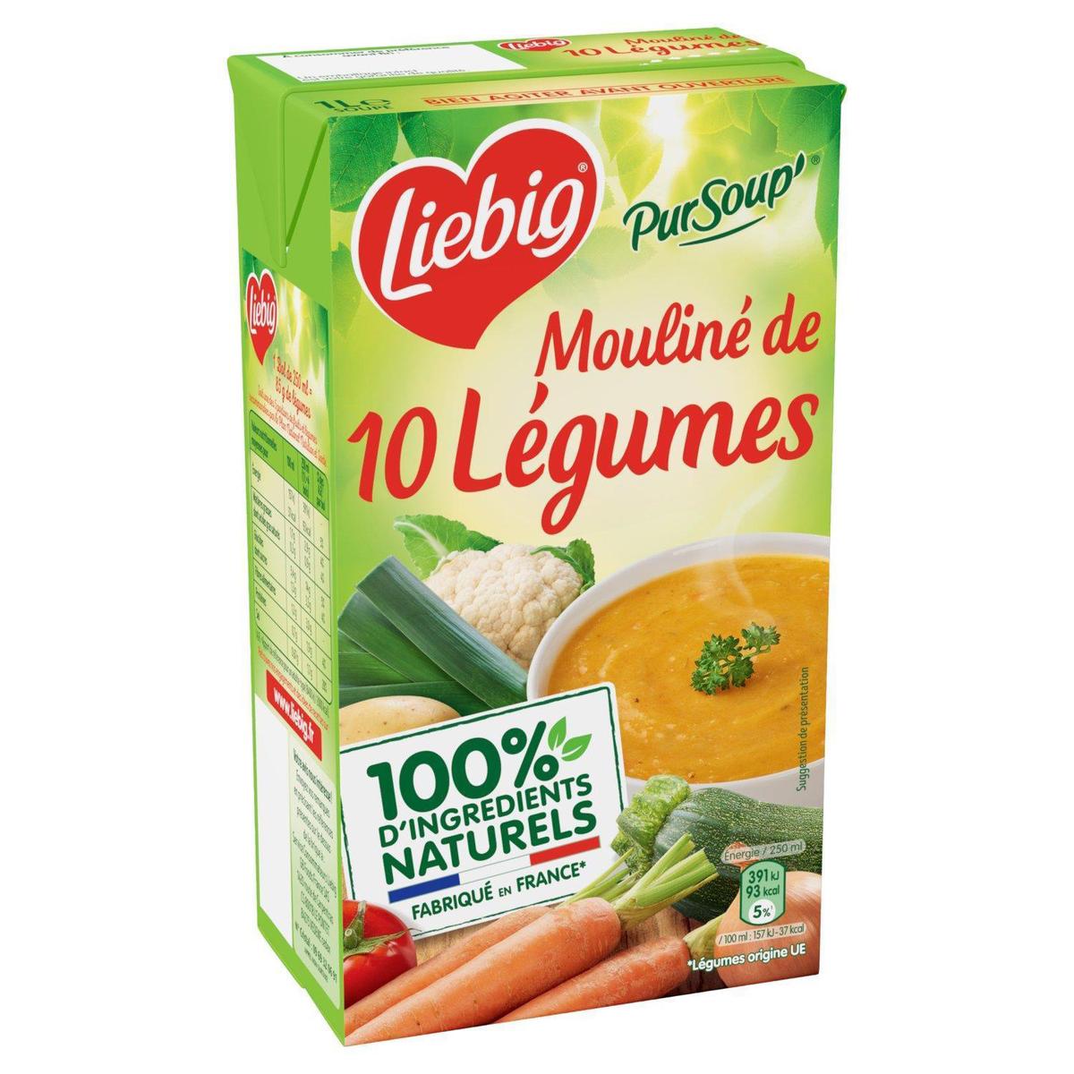 3036811363161 - Liebig - Soupe Mouliné de 10 légumes