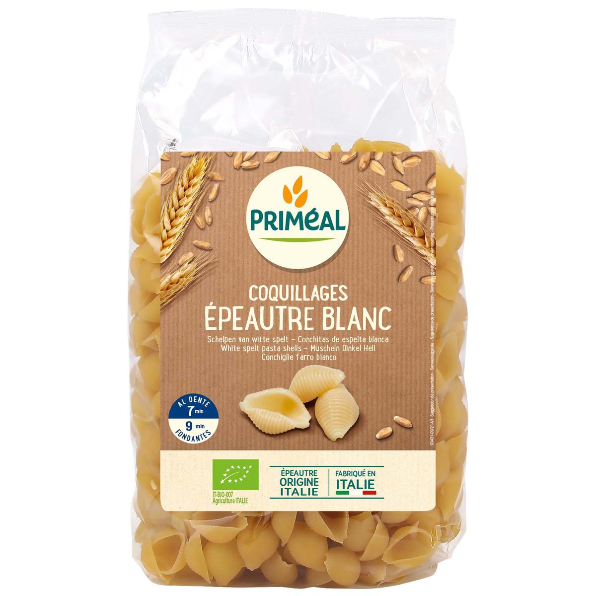 3380380024061 - Priméal - Coquillages d'épeautre blanc bio