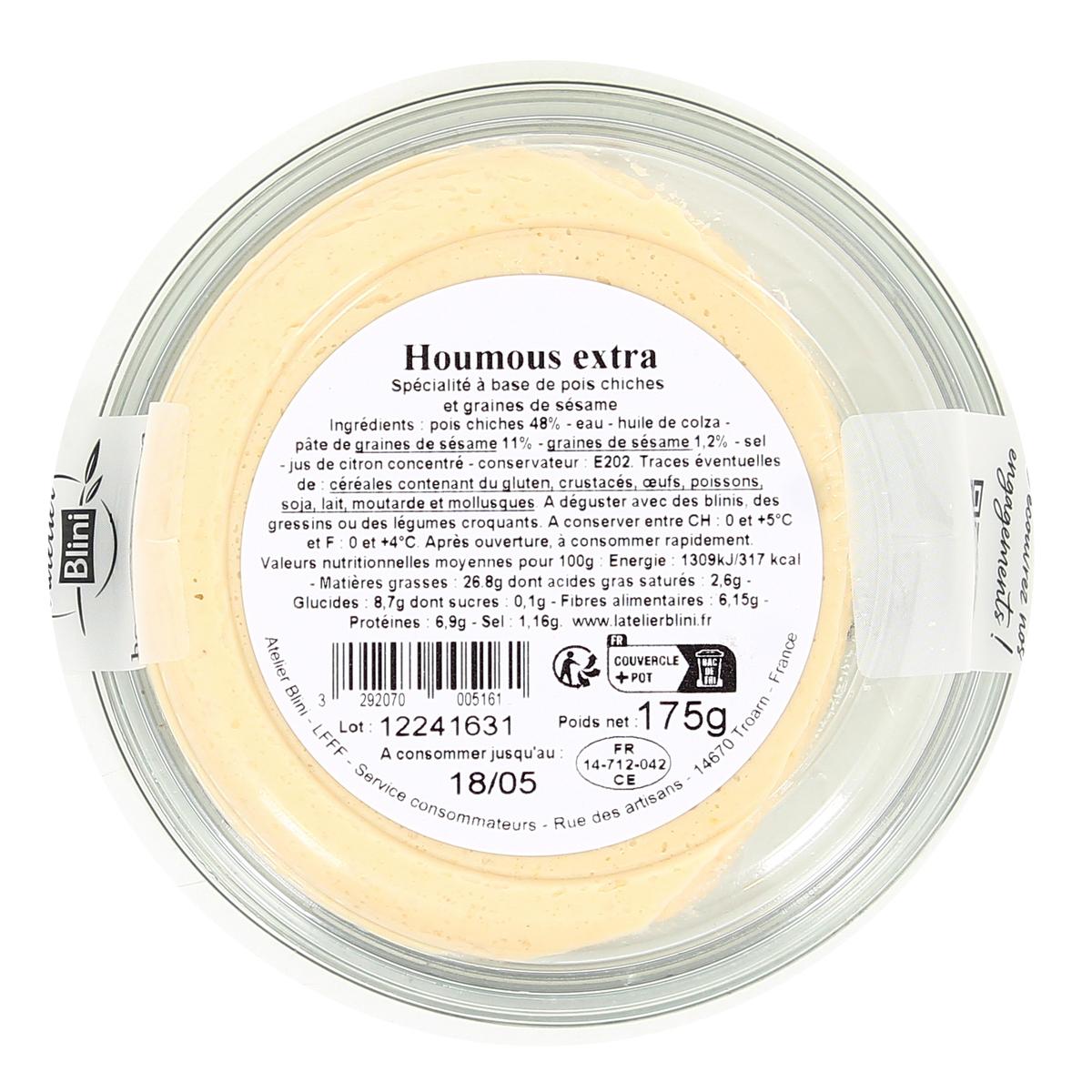 3292070005161 - Atelier Blini - Houmous Extra