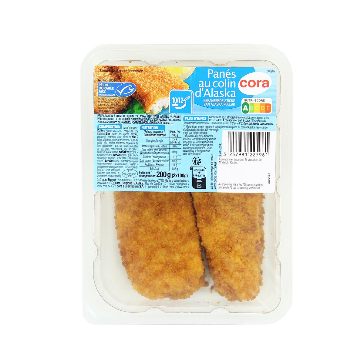 3257981225961 - Cora - Panés de Colin d'Alaska, 200g