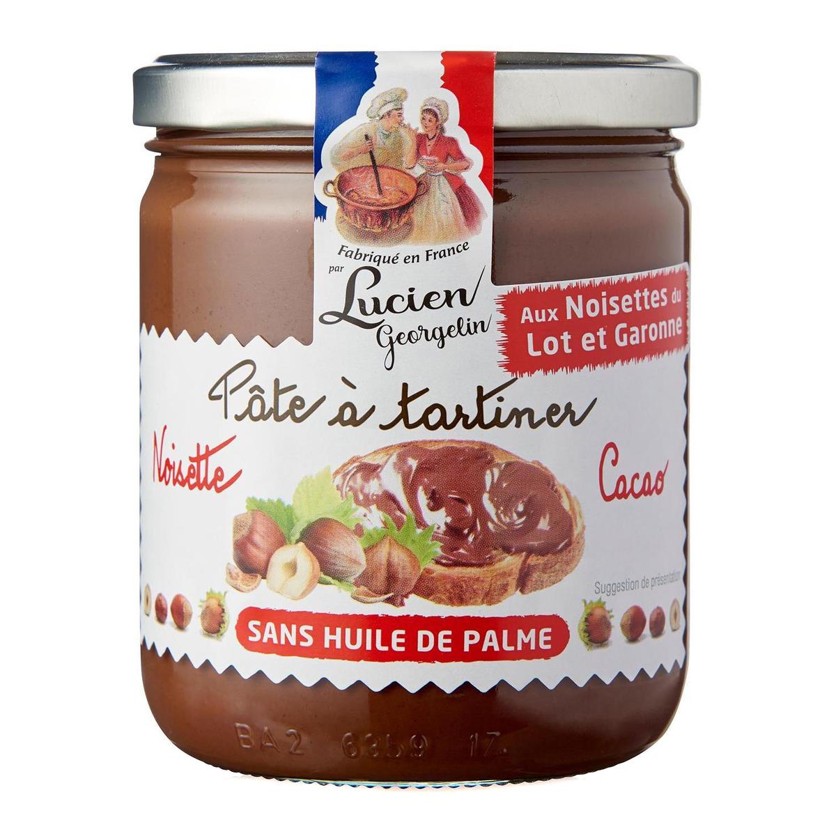 Pâte à tartiner aux noisettes du Lot-et-Garonne et chocolat blanc - 400g