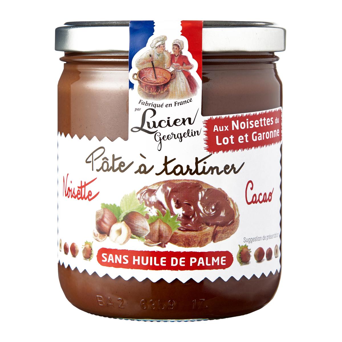 3330720237361 - Lucien Georgelin - Pâte à Tartiner Cacao Noisette