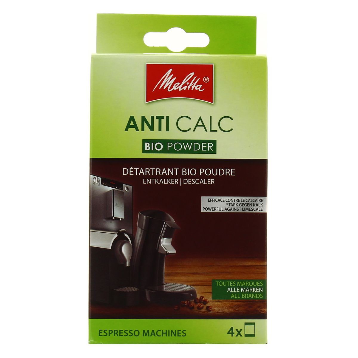 4006508217861 - Melitta - Anti Calc Biodégradable Powder Detartrant Espresso Machines