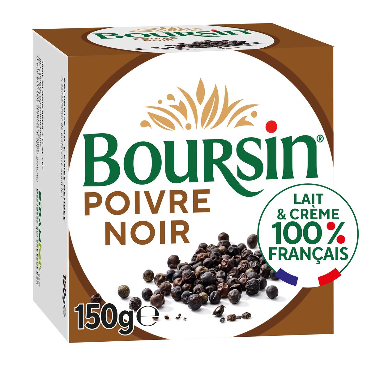 3175460000062 - Boursin - Fromage à tartiner au poivre