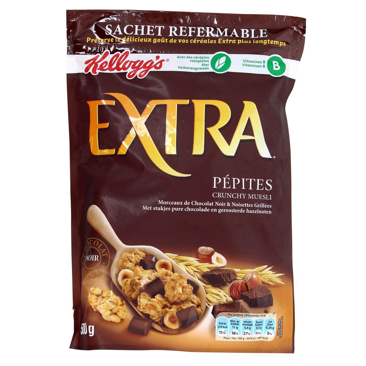 2050000360862 - Kellogg's - Extra pépites de chocolat