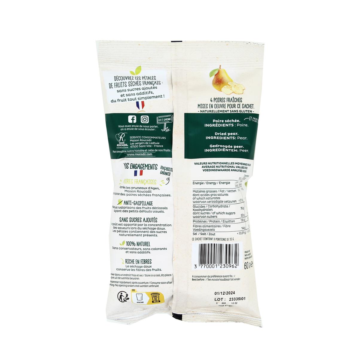 3770001230962 - Il était un fruit - Chips de Poire