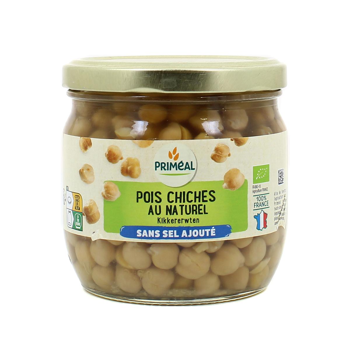 3380380103162 - Priméal - Pois chiche bio sans sel ajouté filière France