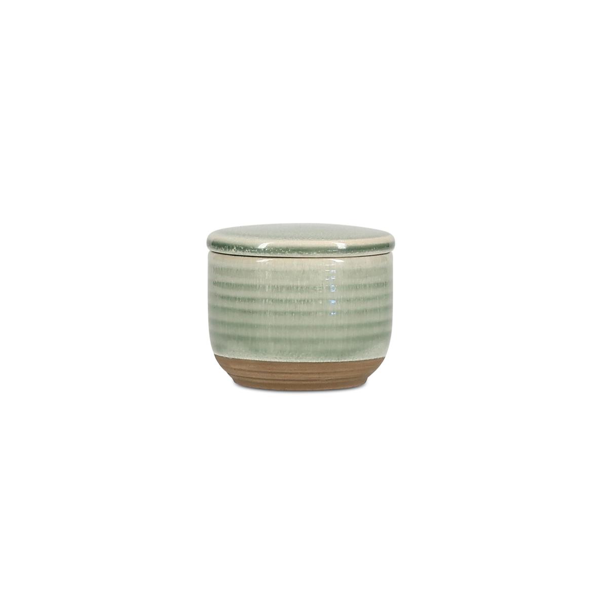 5410595775262 - Collection Caméo - Sucrier 7xH6cm avec couvercle vert Cameo