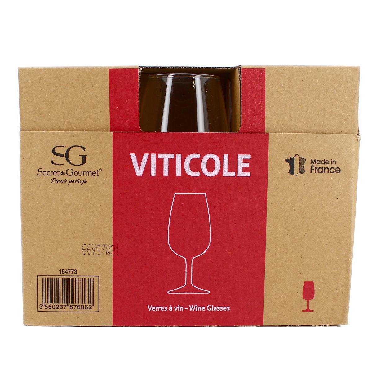 3560237576862 - Secret de Gourmet - Verre à vin viticole