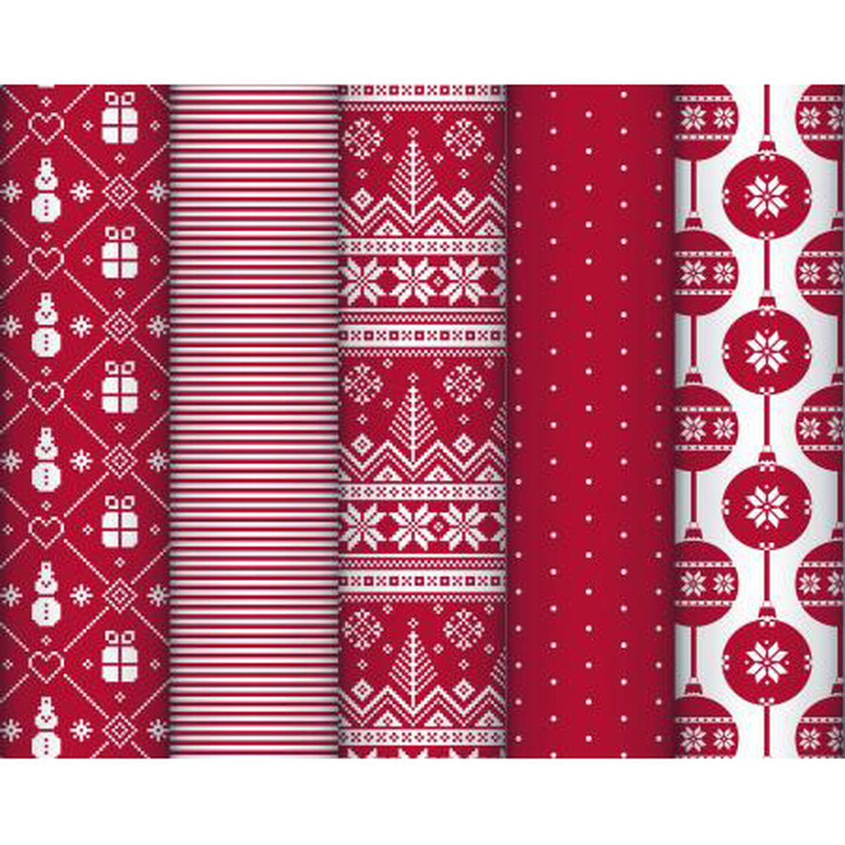 3329682018262 - - Un rouleau de papier cadeau Scandinavie