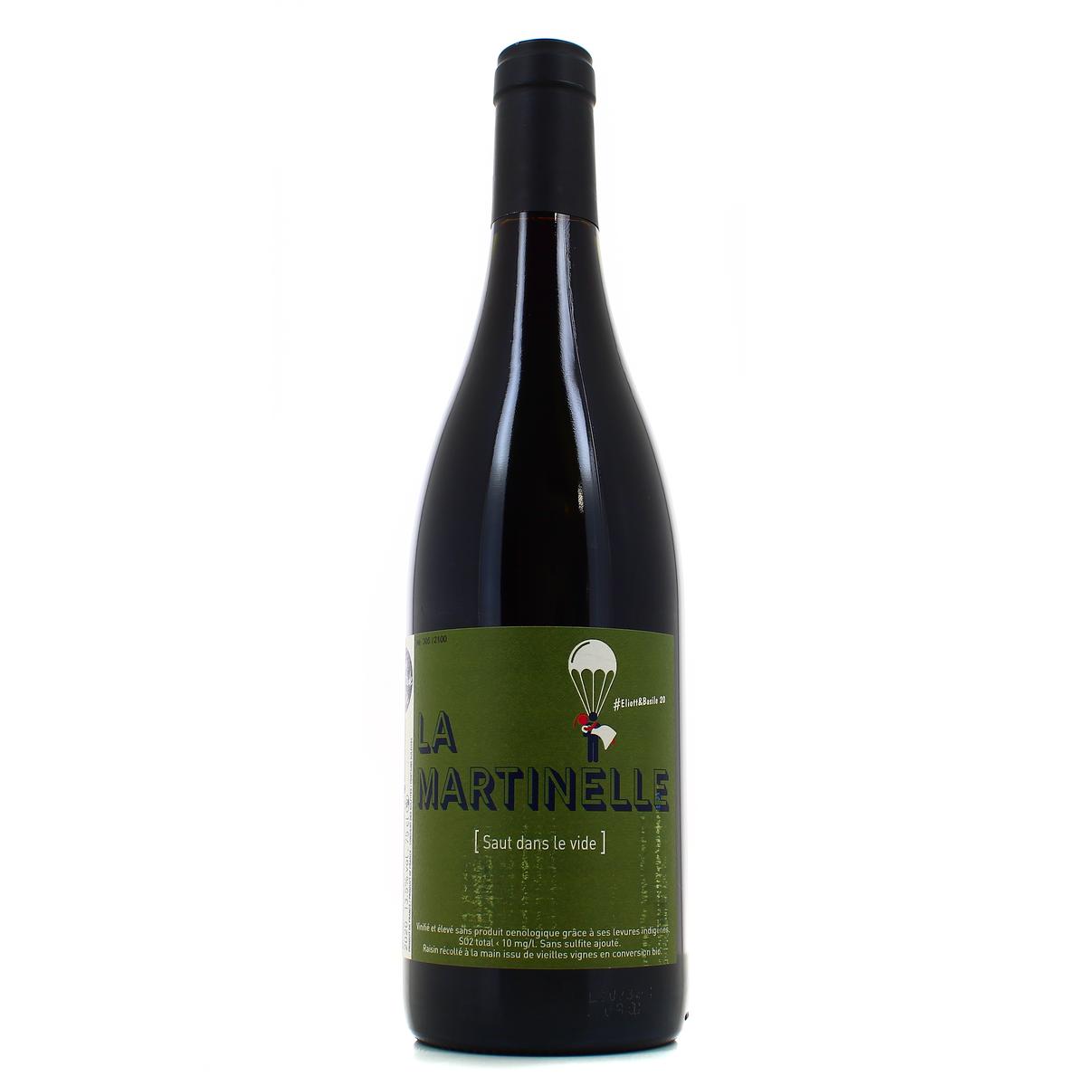 3760364970063 - Côtes Du Rhônes Villages Visan rouge AOP - La Martinelle saut dans le vide 