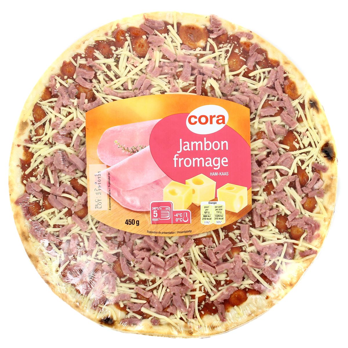 cora-pizza-jambon-fromage-450g-houra-fr