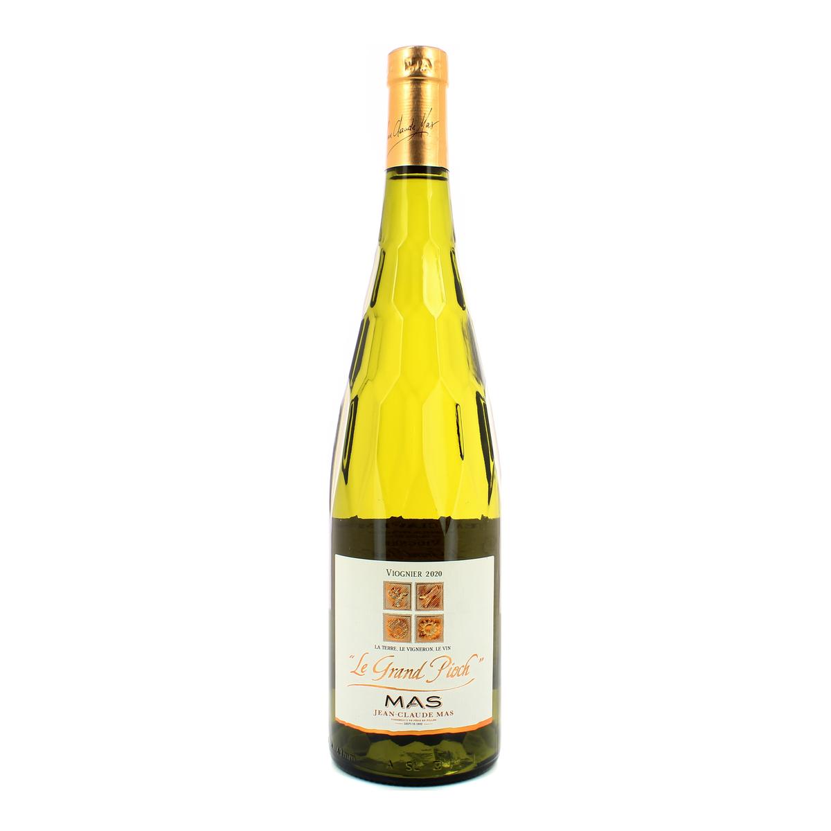 3453040012163 - Vin de pays d'Oc Blanc IGP - Viognier Le Grand Pioch