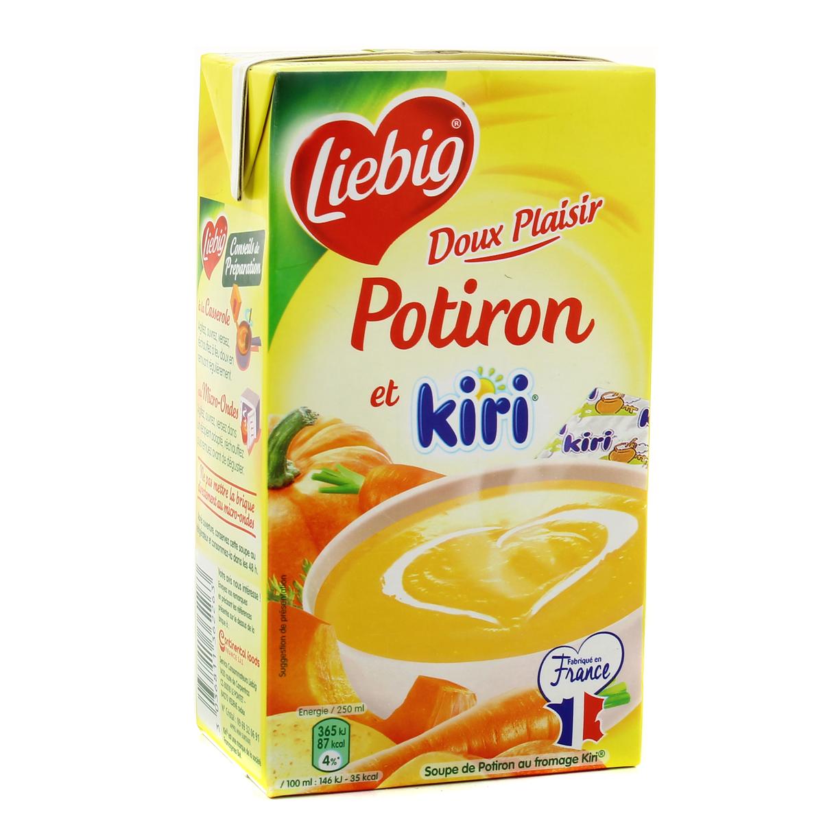 Livraison A Domicile Liebig Doux Plaisir Potiron Et Kiri 1l