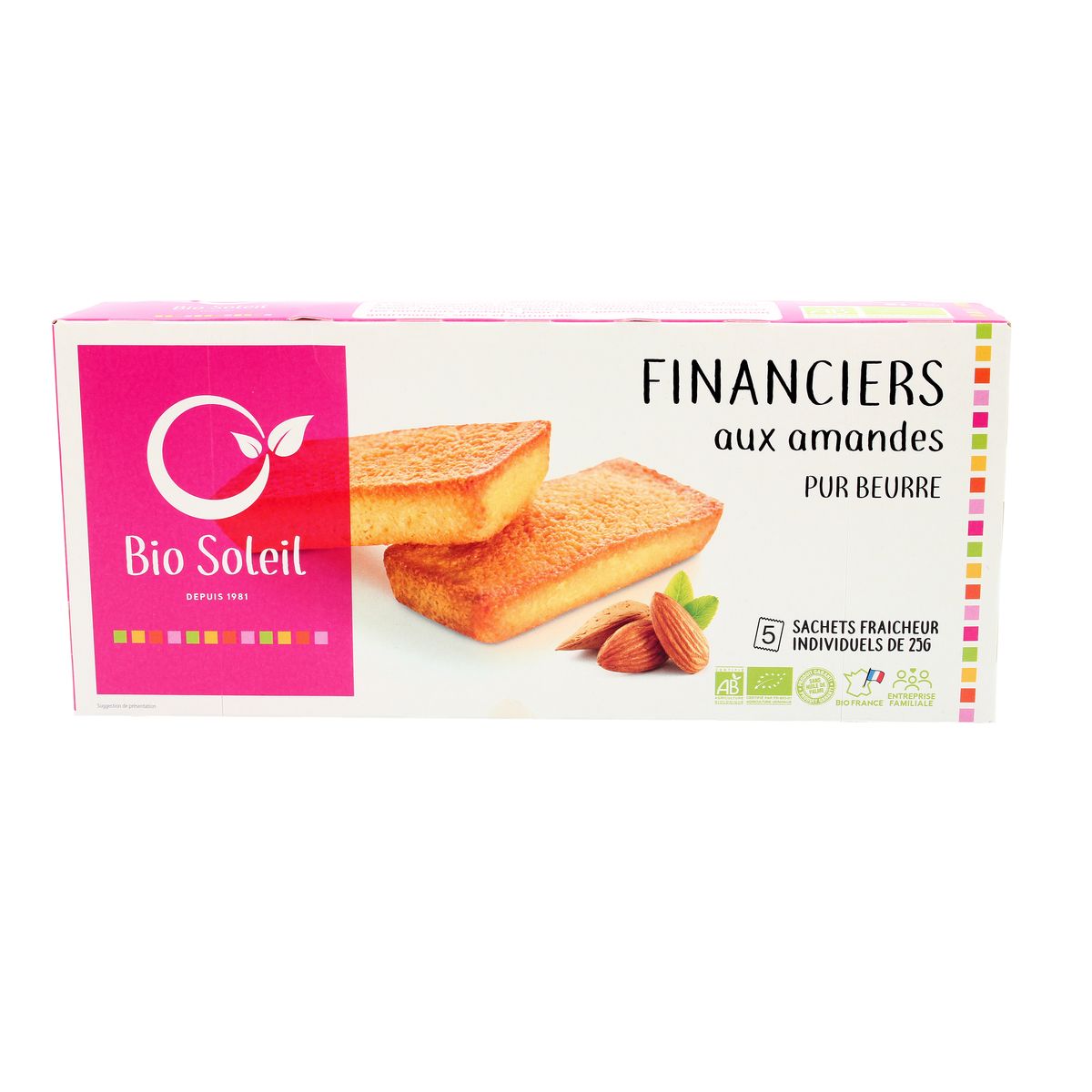 3423720002463 - Bio Soleil - Financier aux Amandes bio