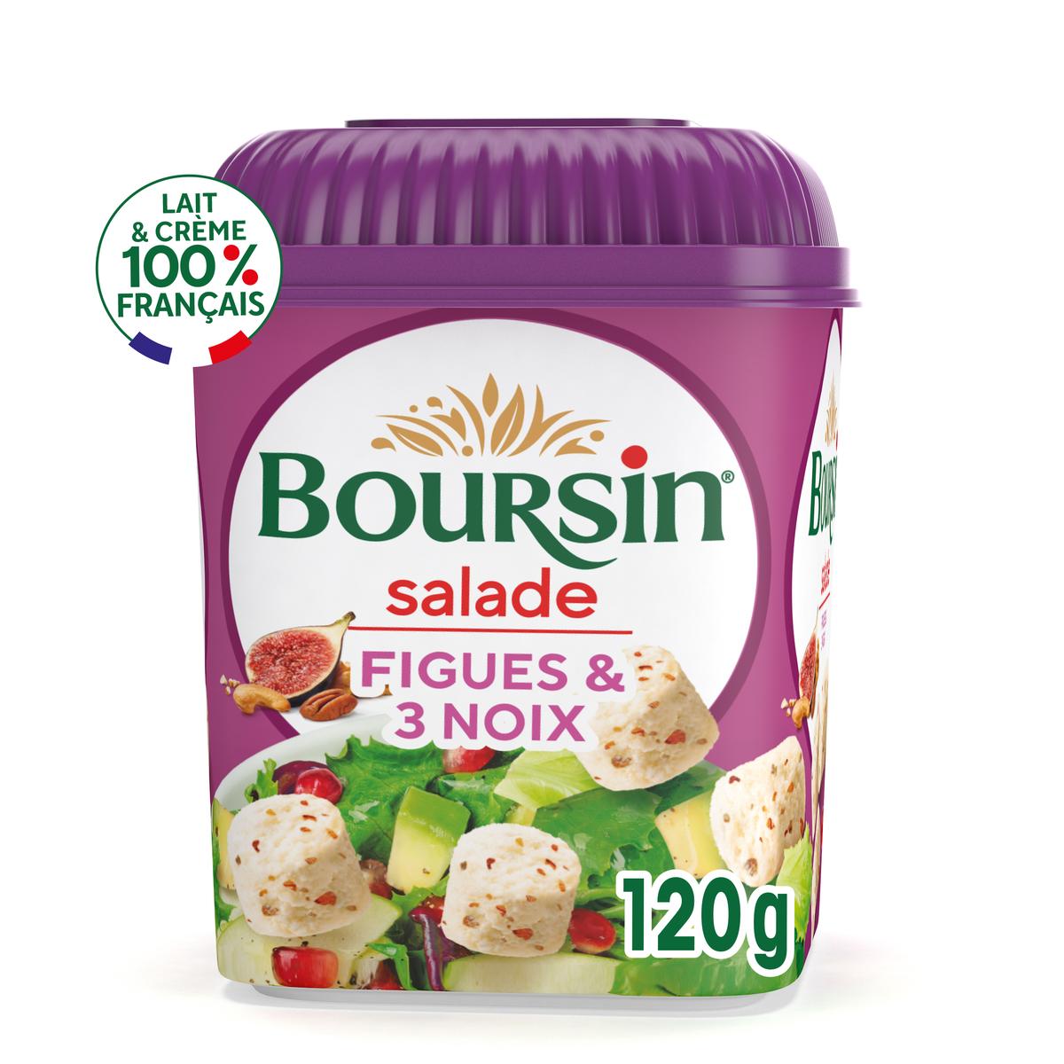 3073781032963 - Boursin - Dés de fromage figue et noix