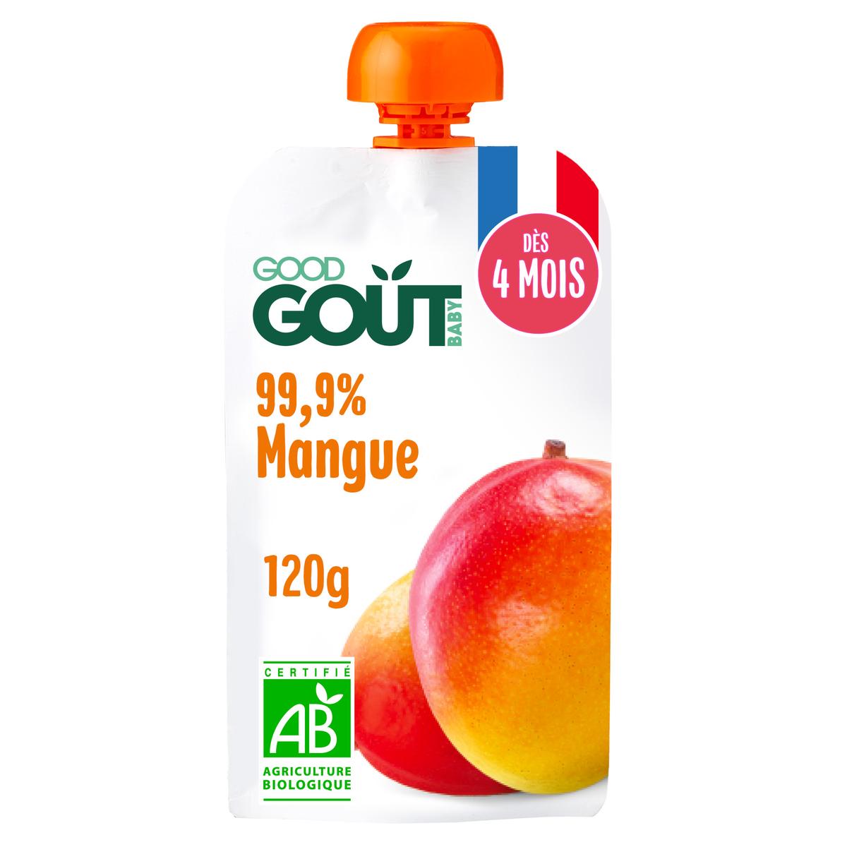 3760269314863 - Good Goût - Mangue Bio Gourde Bébé Dès 4 mois