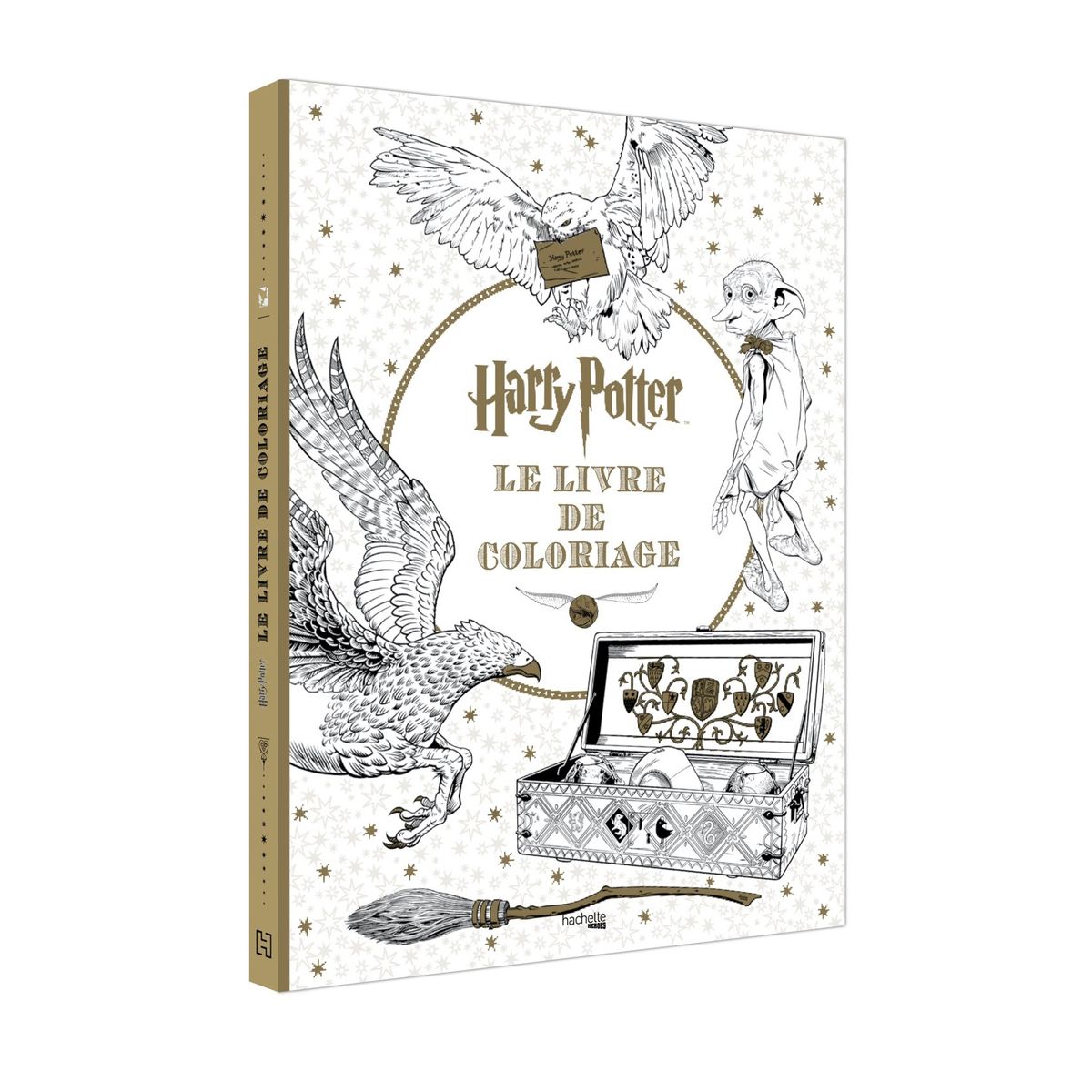 Hachette pratique Livre de coloriage Harry Potter