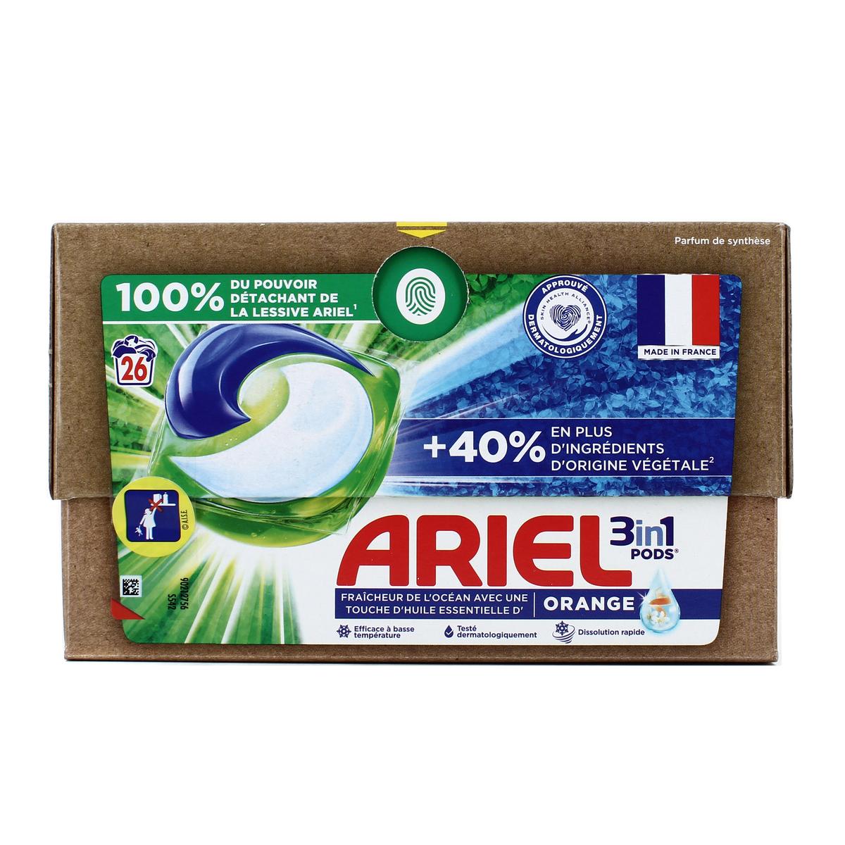 Achat / Vente Ariel Lessive capsule 3en1 fraîcheur Alpine, 33 capsules