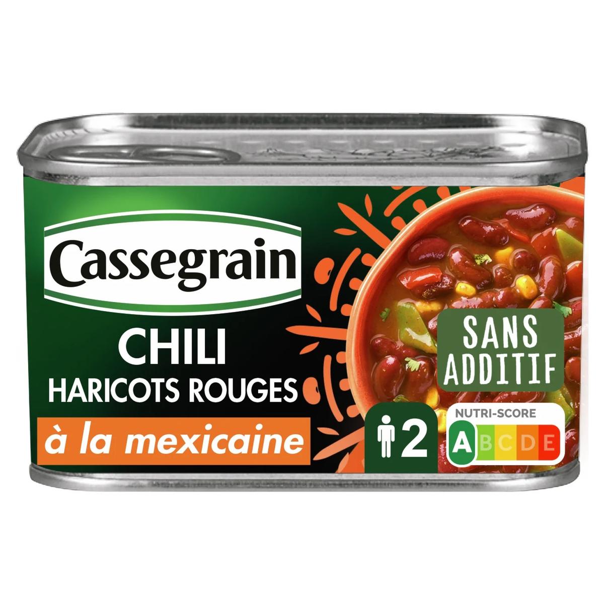 3083681177763 - Cassegrain - Chili d'haricots rouges à la mexicaine