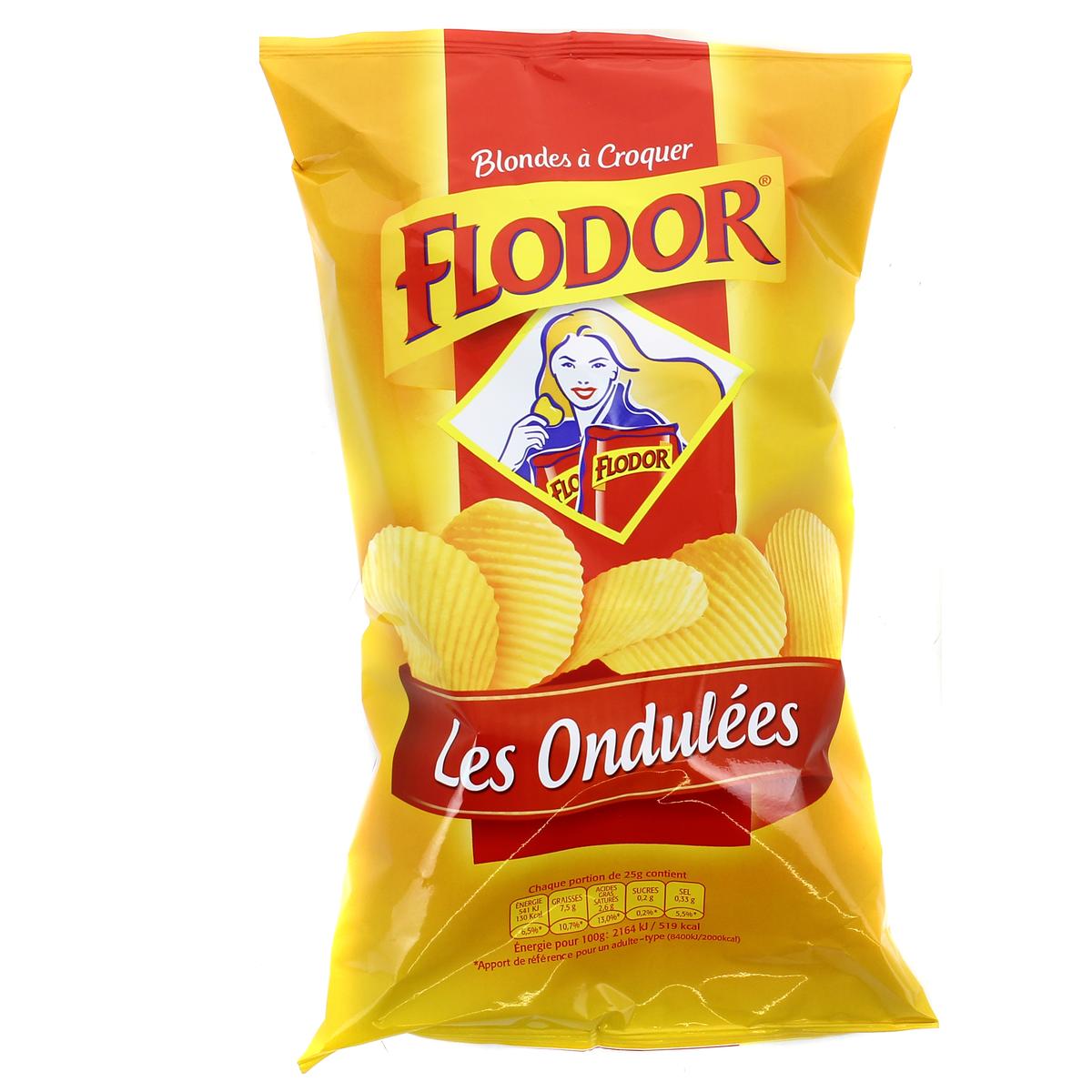 3075360009663 - Flodor - Chips Les Ondulées