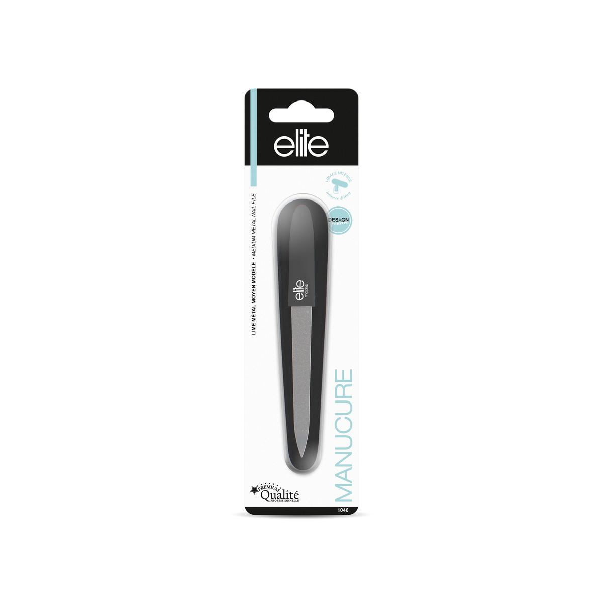 3700206710464 - Elite Models - Lime à ongles en métal preminum coloris aléatoire