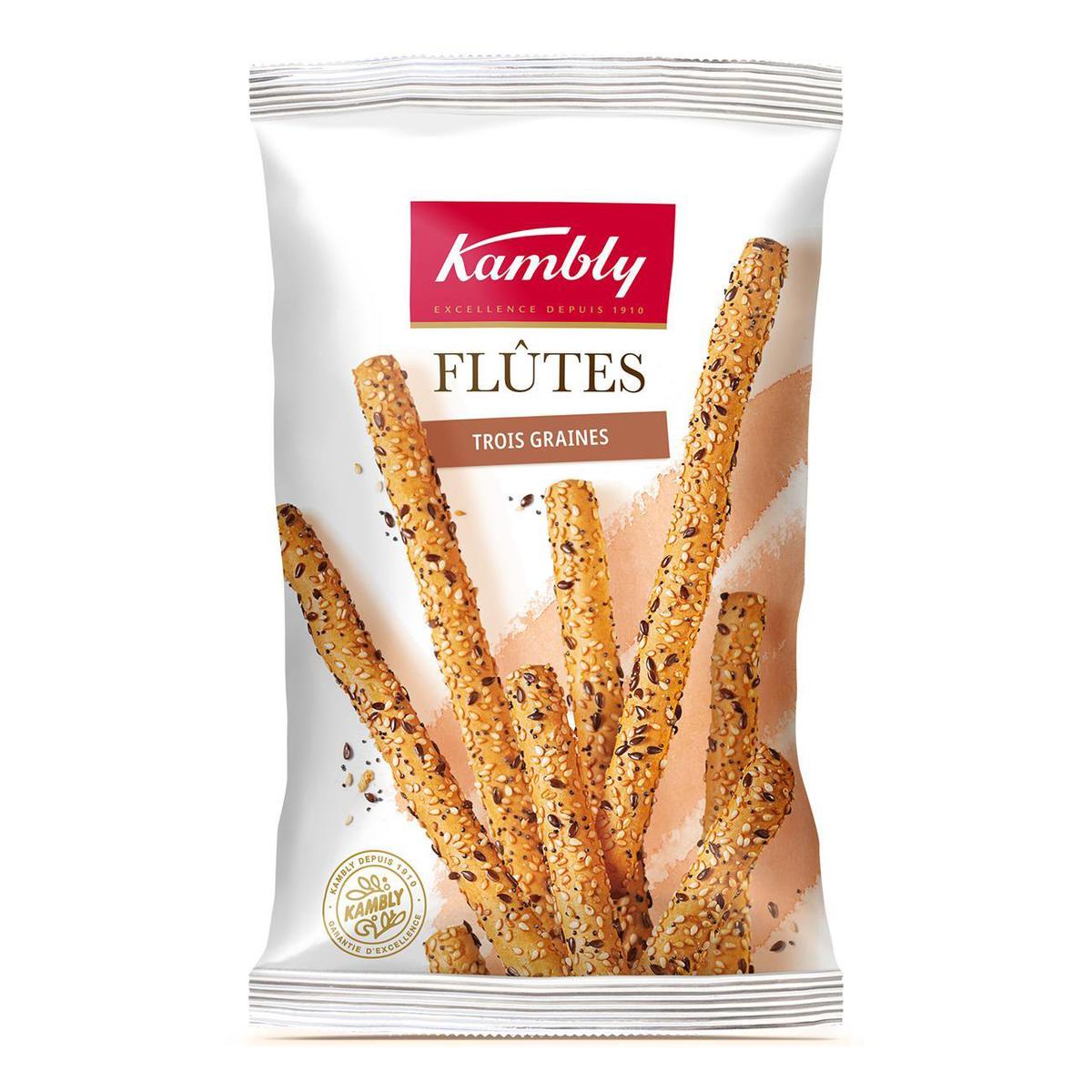 7610216210464 - Kambly - Flûtes Croustillantes aux Trois Graines