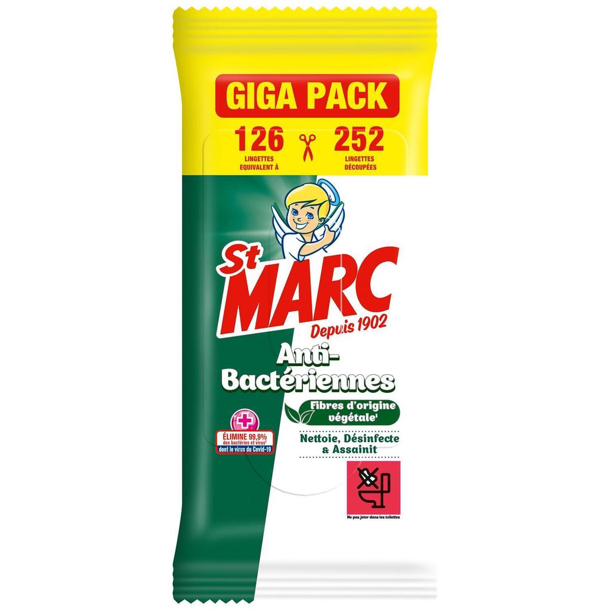 Acheter St-Marc Lingettes Nettoyante Anti-Bacteriennes, 126 lingettes