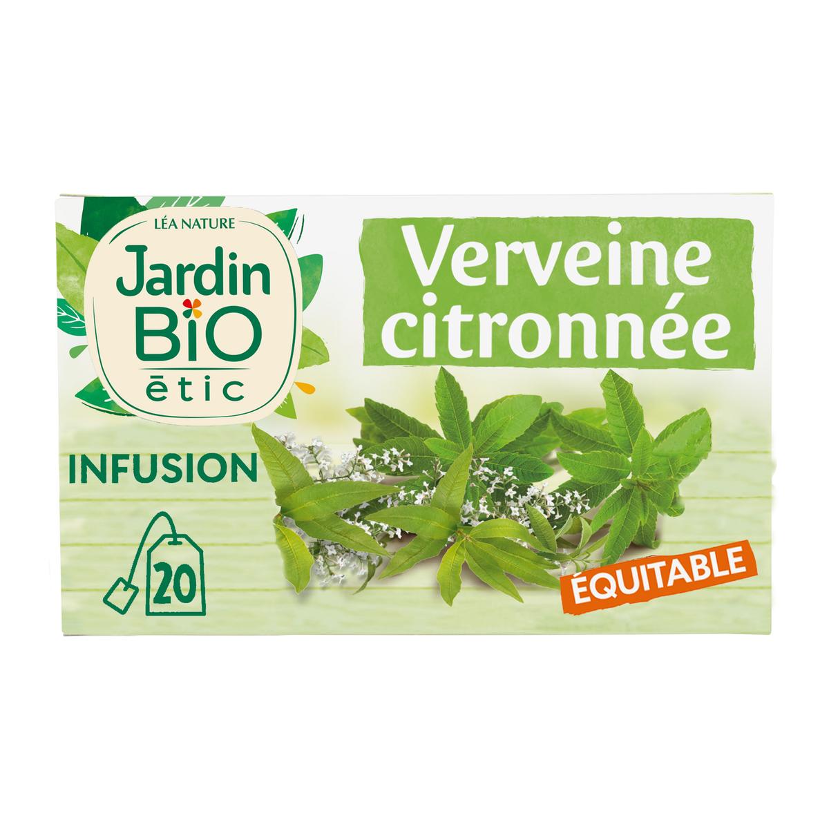 Achat Jardin Bio Etic Thé vert orange bergamote bio - 20 sachets, 30g