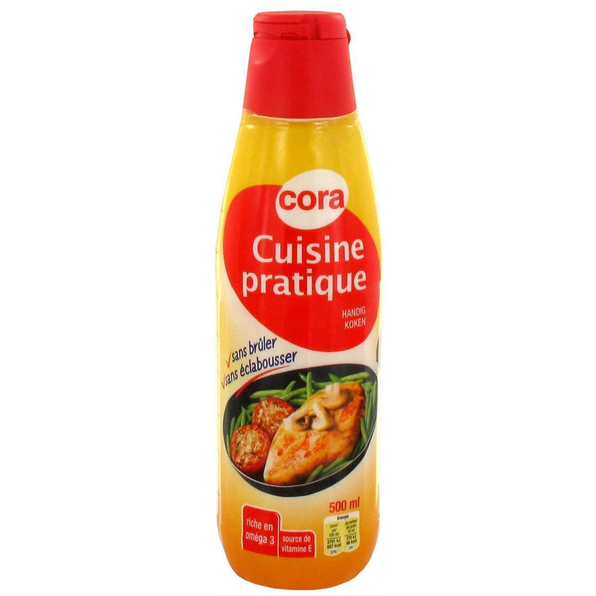 Livraison à domicile Cora Margarine liquide flacon, 500ml