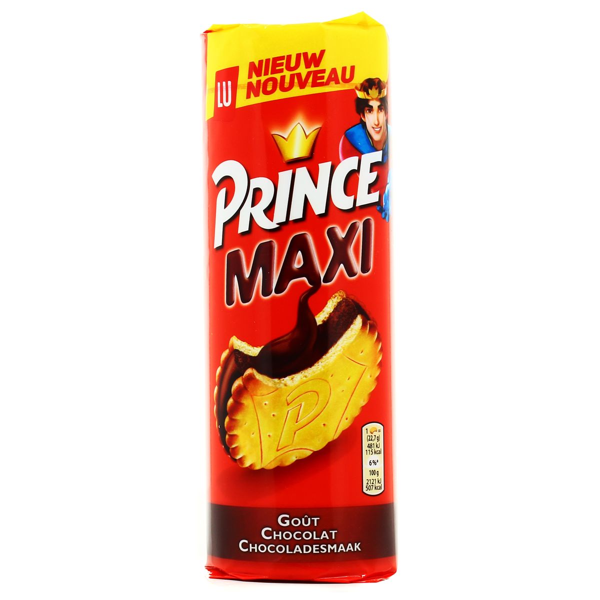 7622210987464 - Lu - Prince maxi chocolat au lait