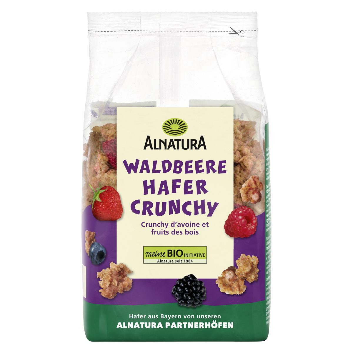 Livraison à domicile Alnatura Crunchy avoine fruits des bois bio 375g