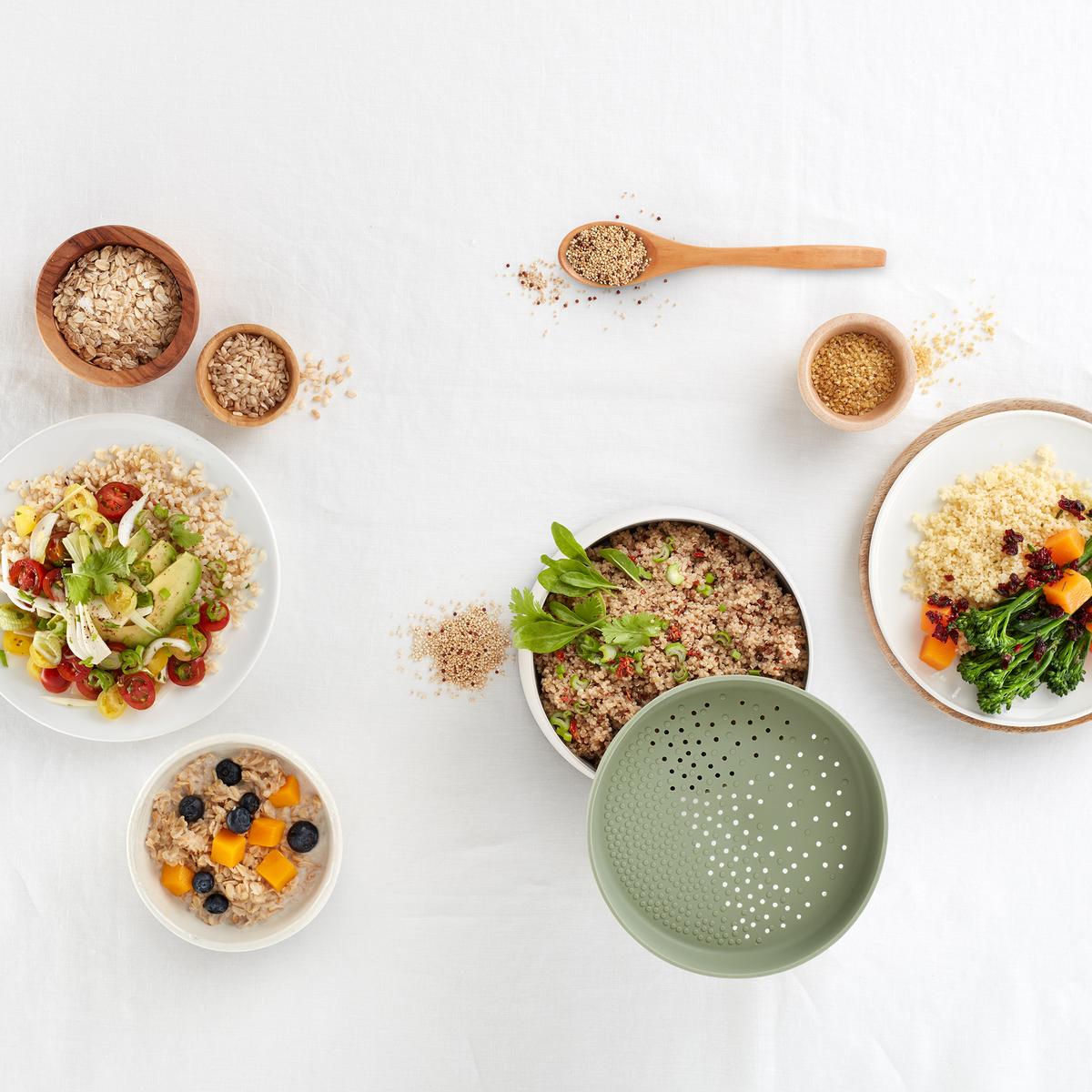 8710755887864 - Lékué - Cuiseur à quinoa et riz au micro-ondes