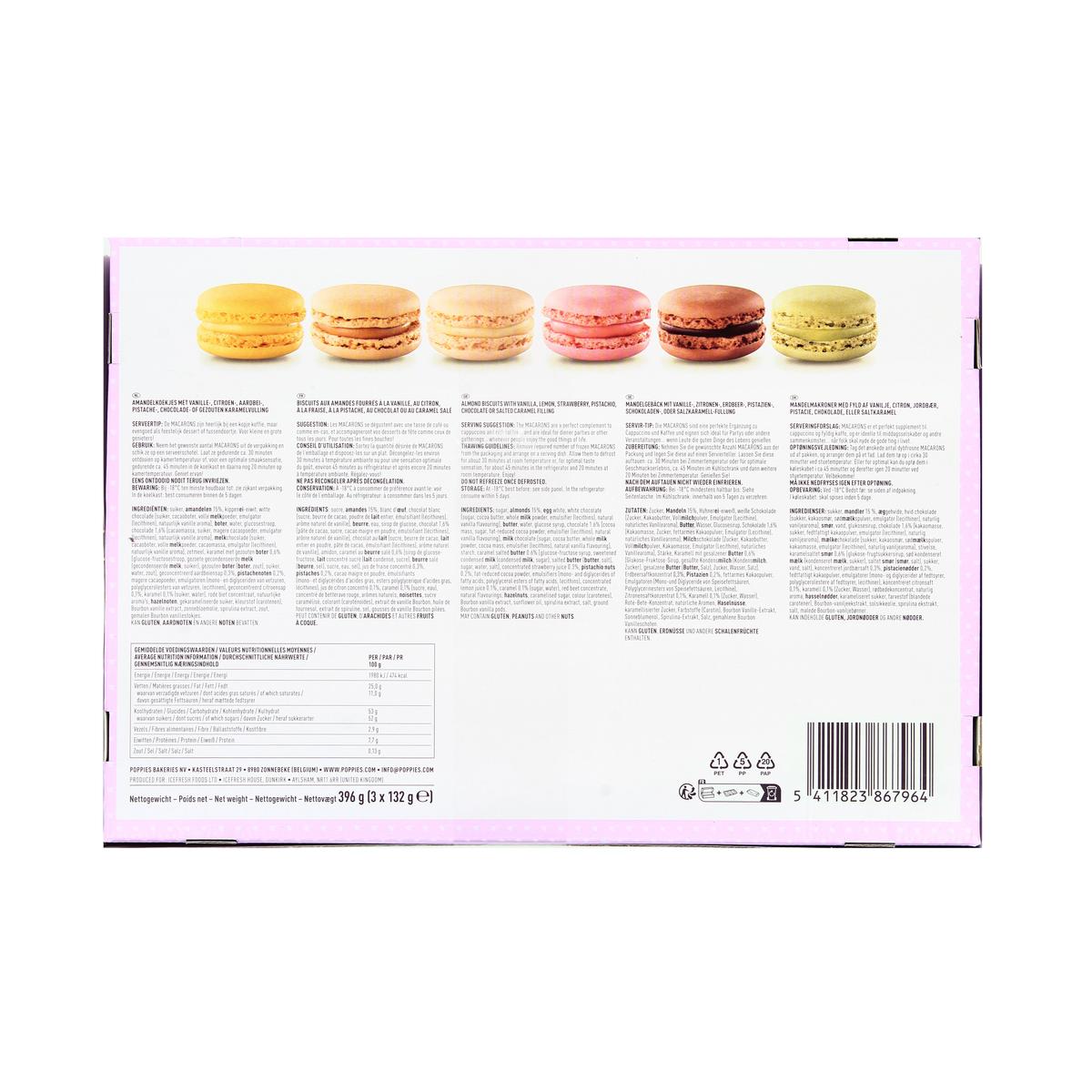 5411823867964 - Poppies - Macarons