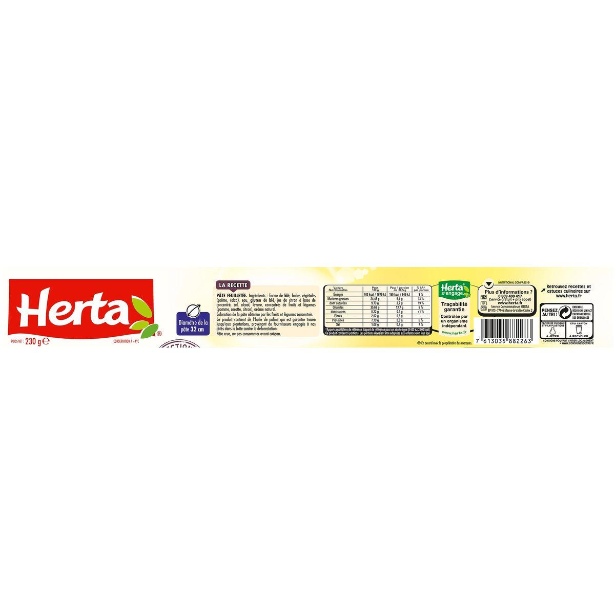 2050000339264 - Herta - Tarte en Or, Pâte feuilletée