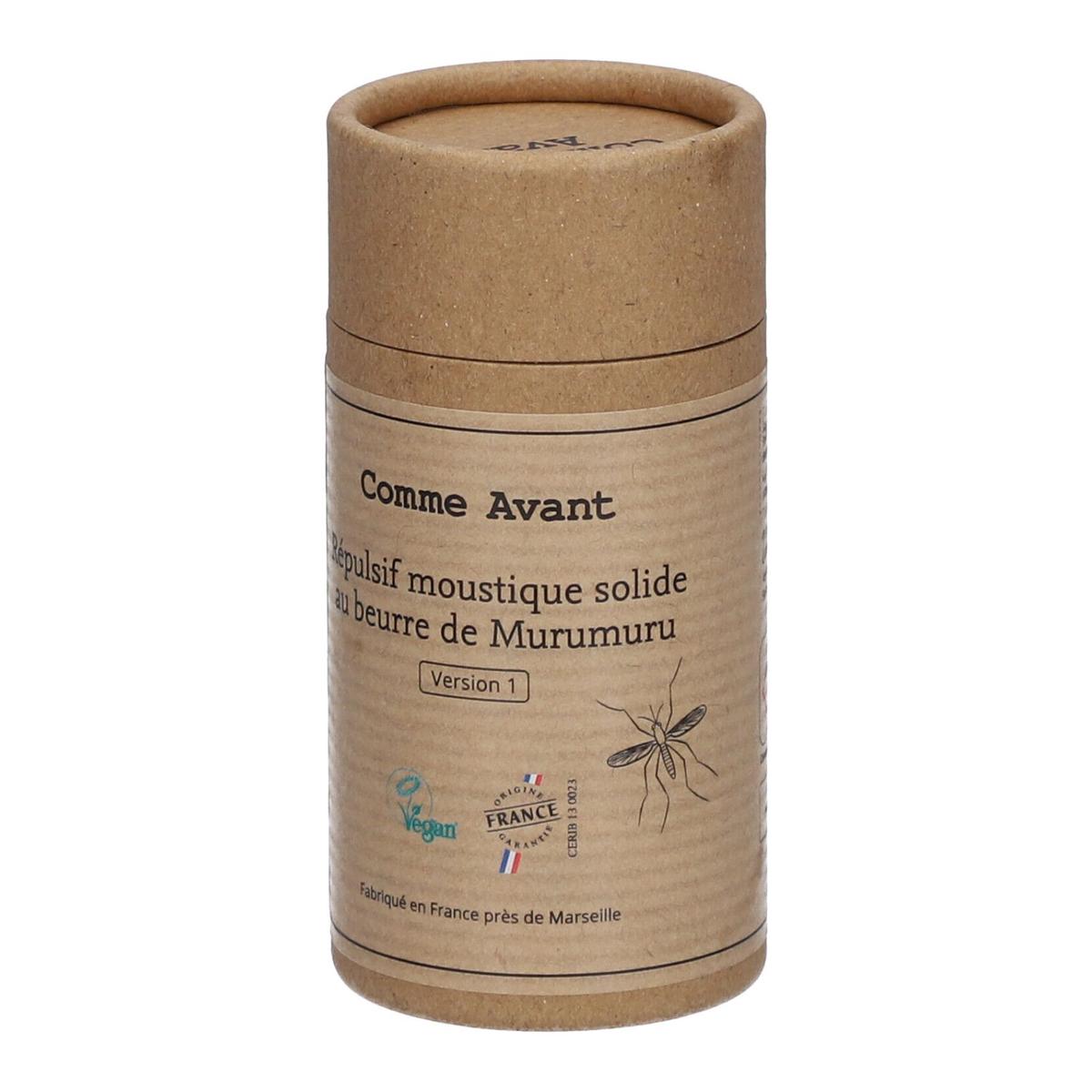 3760349310365 - Comme Avant - Répulsif anti-moustique solide au beurre de murumuru