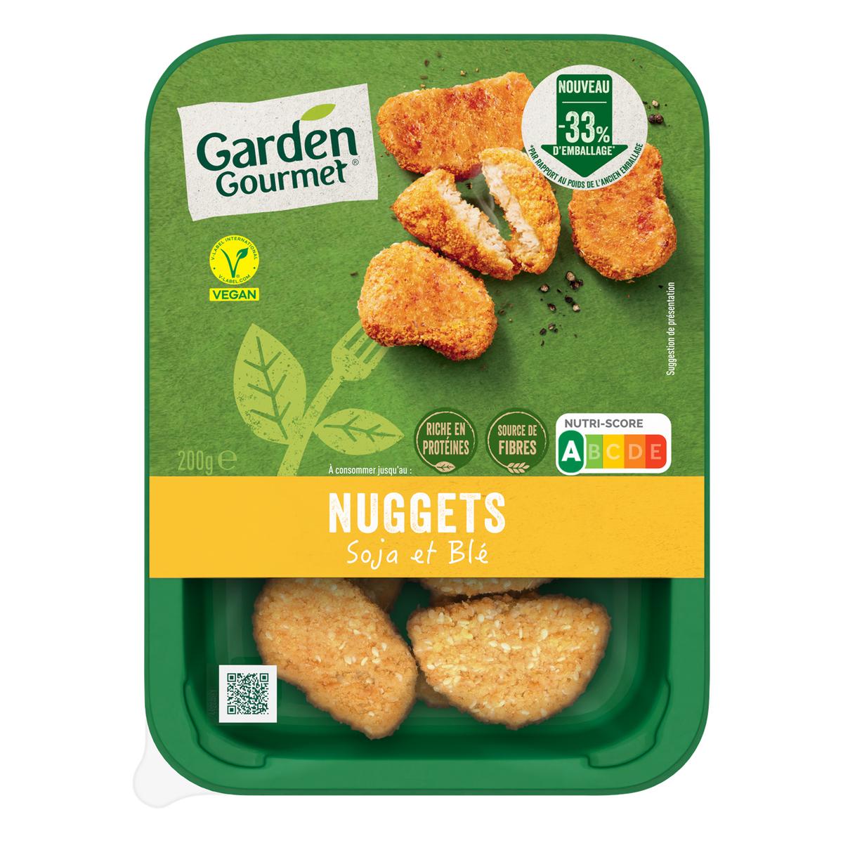 7613036021265 - Garden Gourmet - Nuggets Soja et Blé