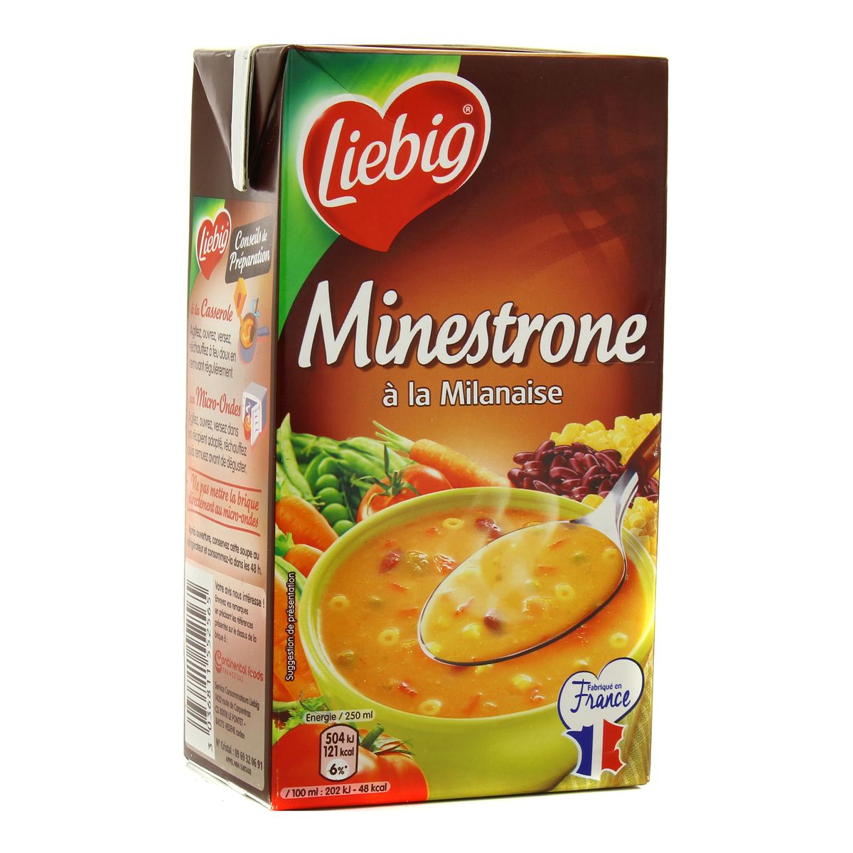 Livraison A Domicile Pur Soup De Liebig Soupe Minestrone 1l