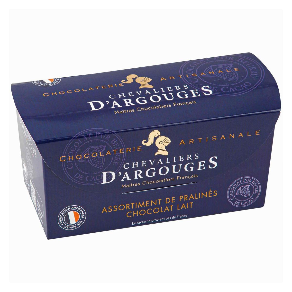 3421370012665 - Les Chevaliers d'Argouges - Assortiment de Pralinés au Lait