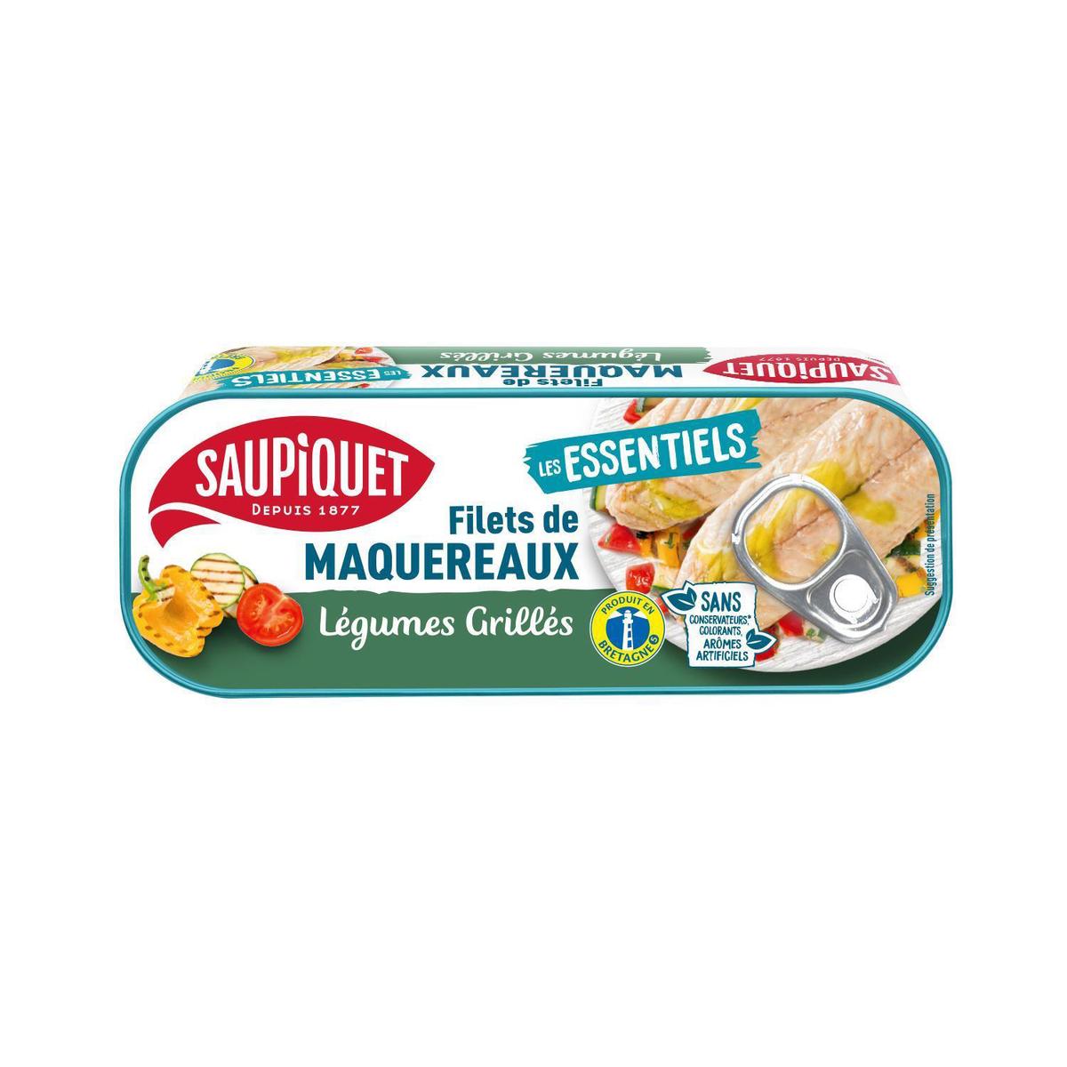 3165950223965 - Saupiquet - Filets de Maquereaux Légumes grillés
