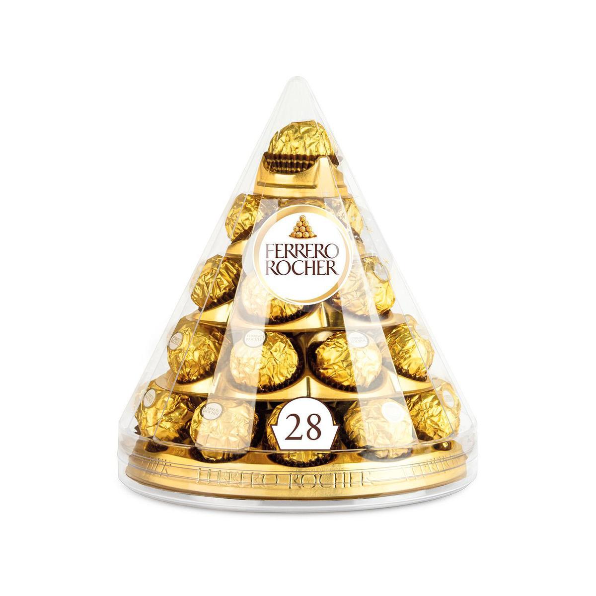8000500024065 - Ferrero - Rocher Cône 28 bouchées