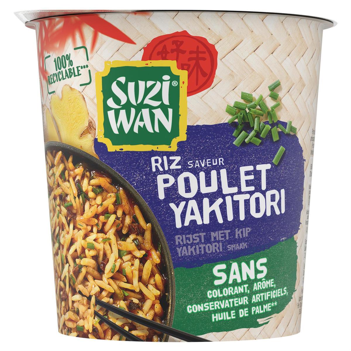 4002359015465 - Suzi Wan - Riz Saveur Poulet Yakitori en Cup 