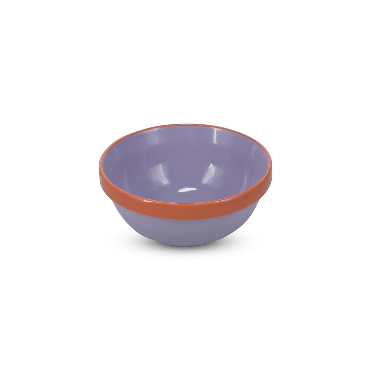 5410595775965 - Collection Duo - Bol 15,5xH6,5cm violet/orange Duo