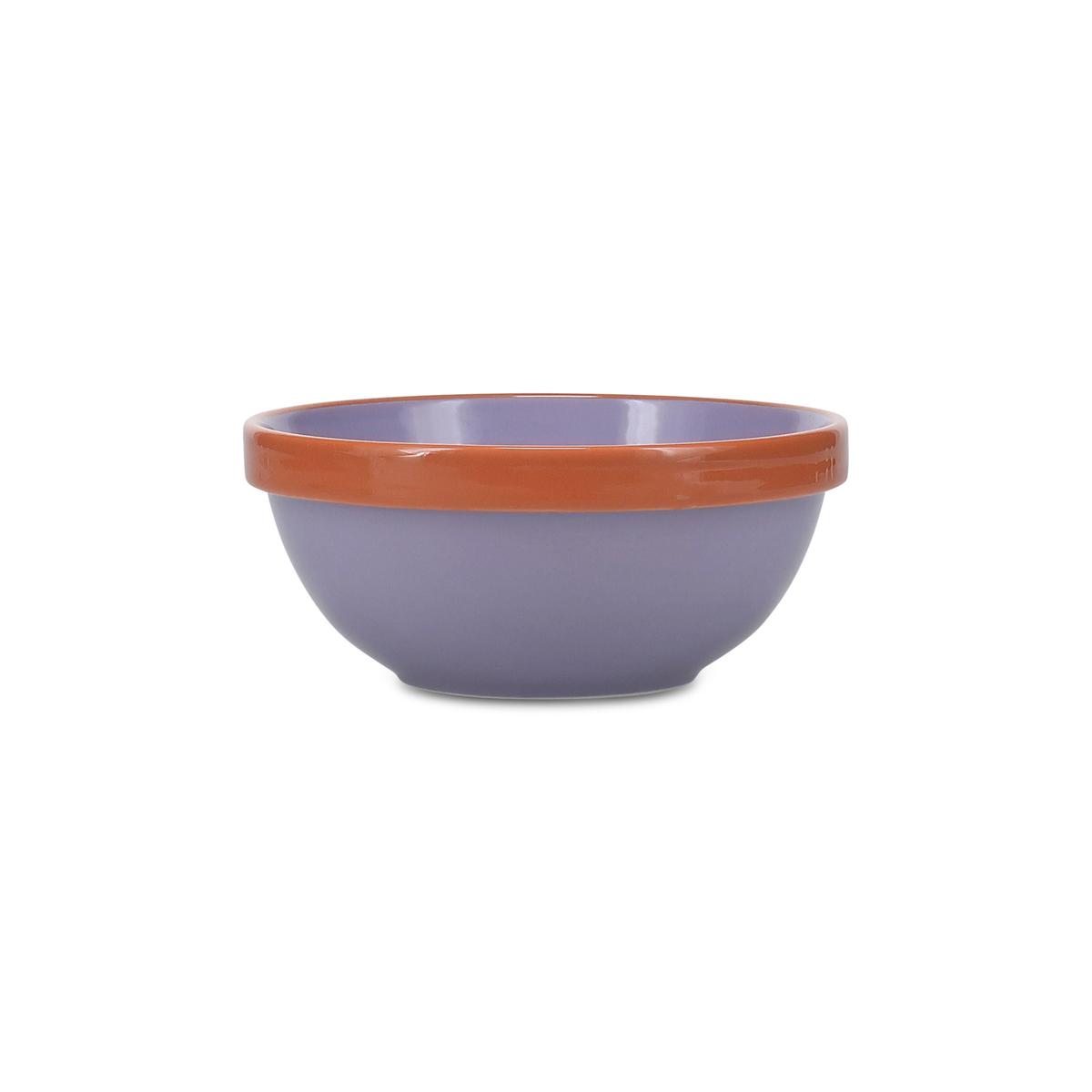 5410595775965 - Collection Duo - Bol 15,5xH6,5cm violet/orange Duo
