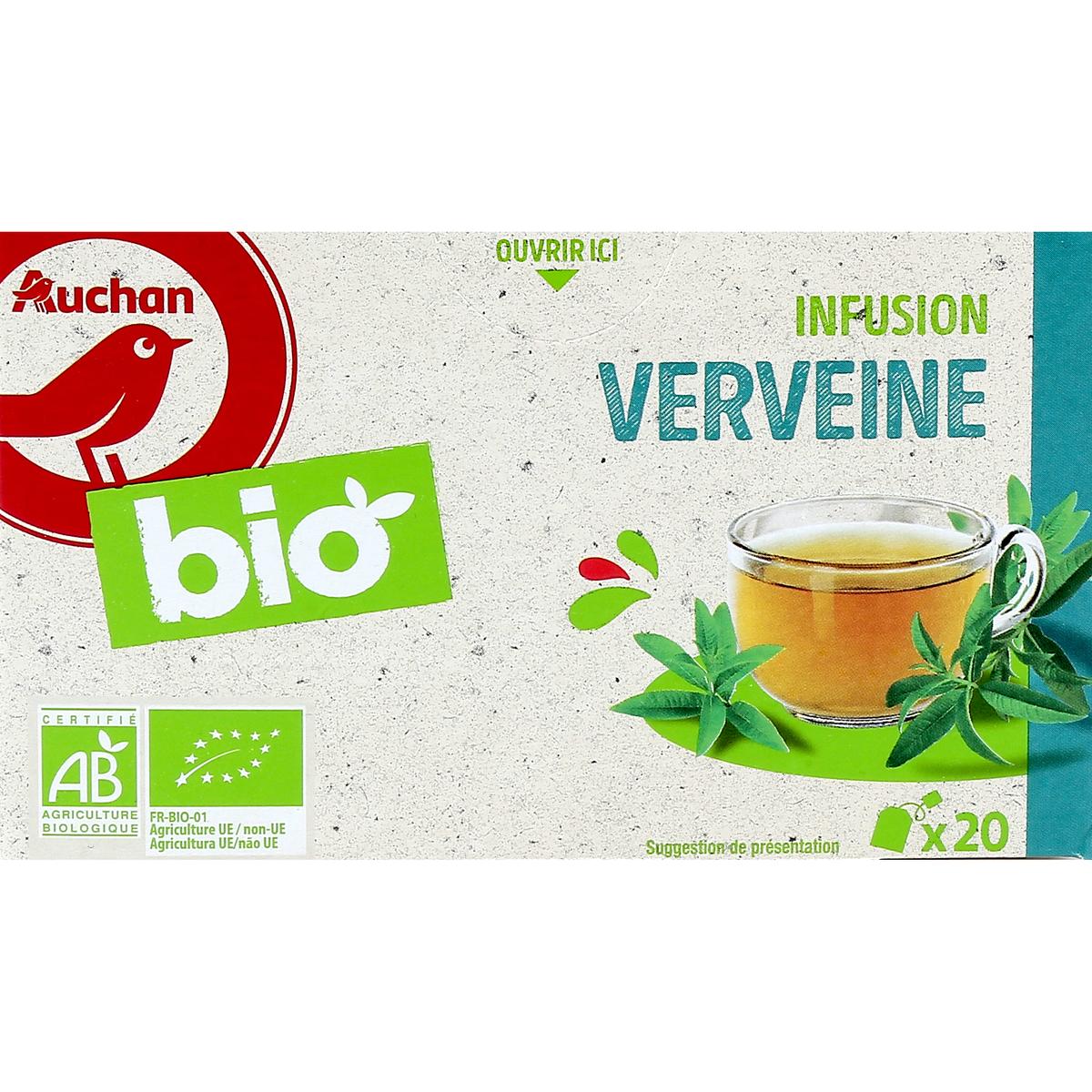 3596710486465 - Auchan BIO - Infusion verveine bio