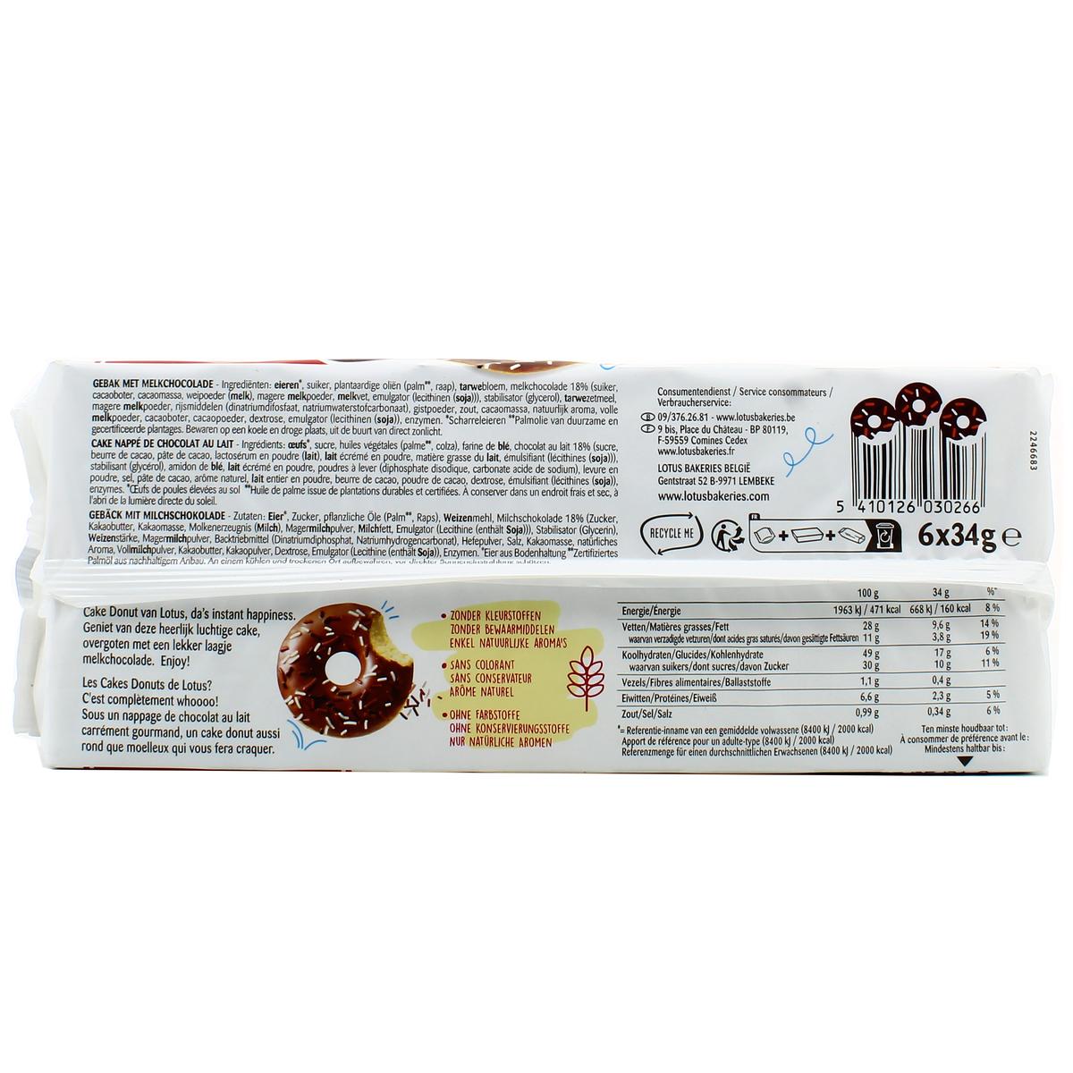 5410126030266 - Lotus - Cake Donuts Chocomania