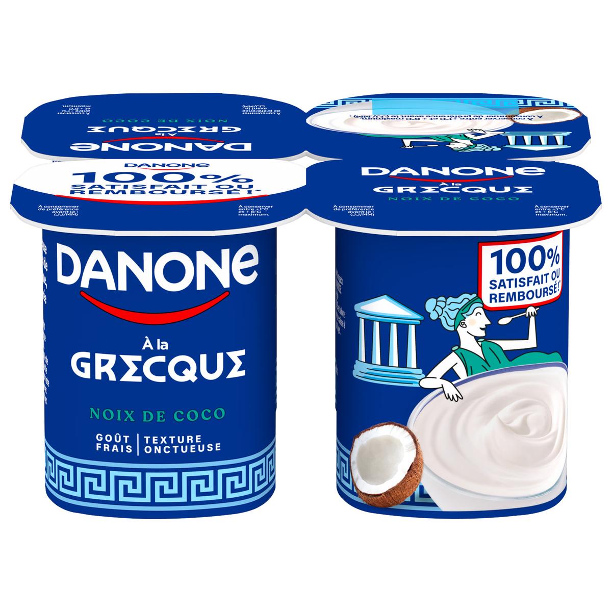 3033492081766 - Danone - Yaourt à la grecque coco