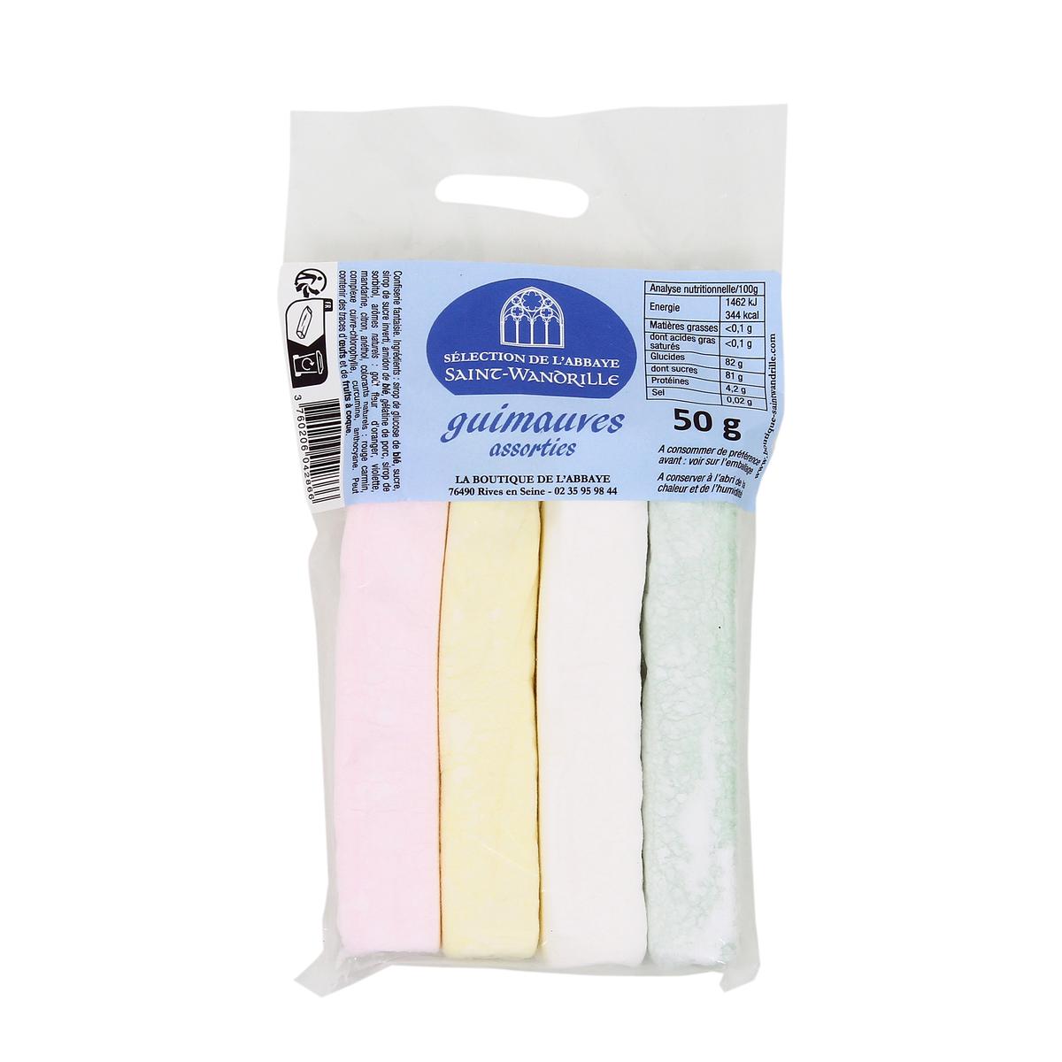 3760206042866 - Saint Wandrille - Guimauves Assorties