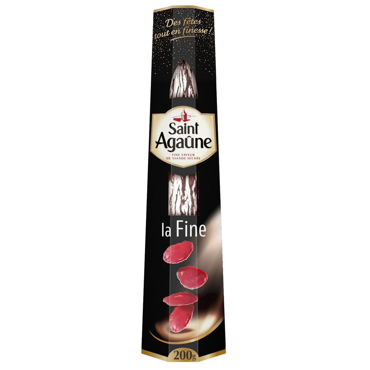 3450160005266 - Saint Agaûne - La Fine - Spécialité de Viande Séchée