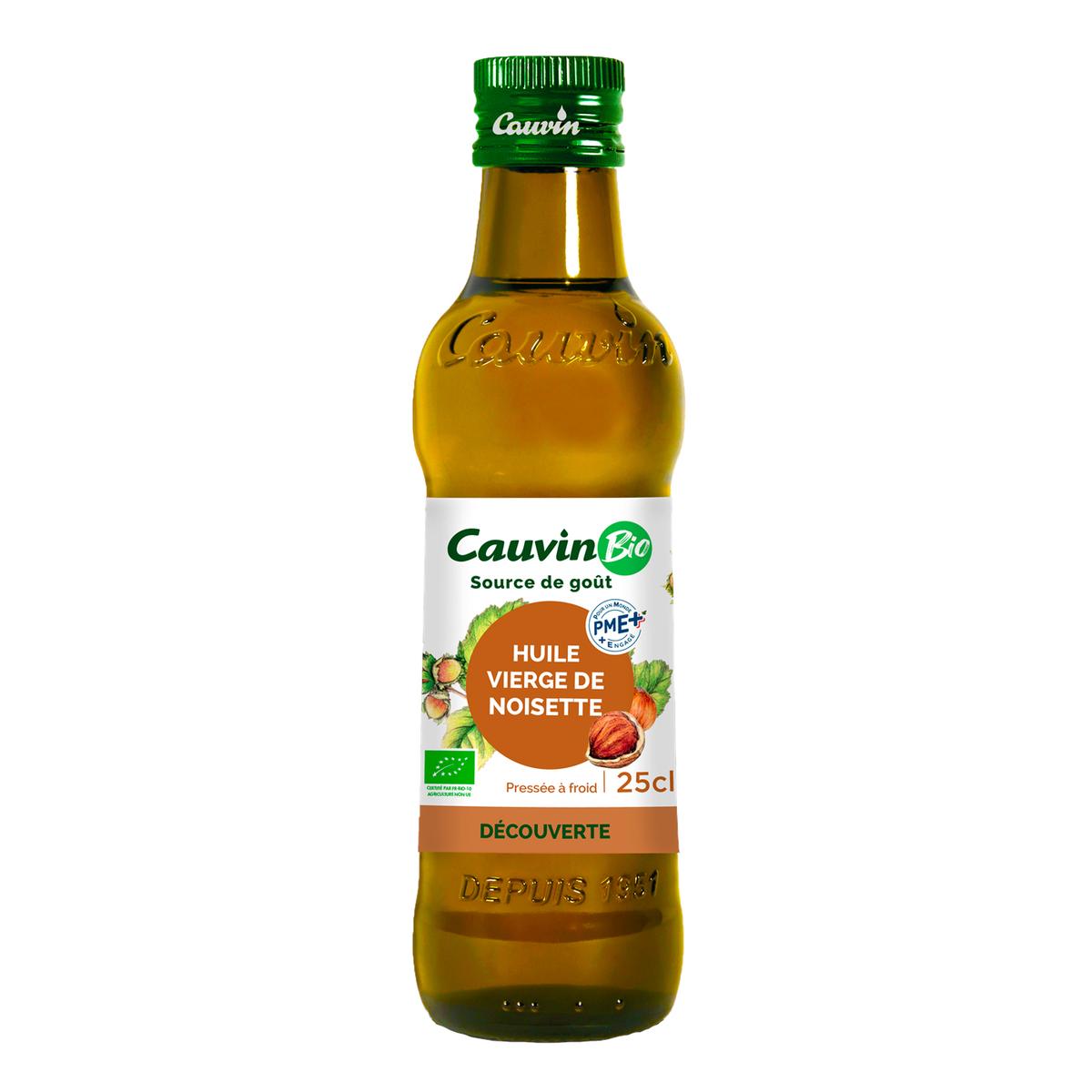 3336590105366 - Cauvin - Huile vierge de Noisettes Bio